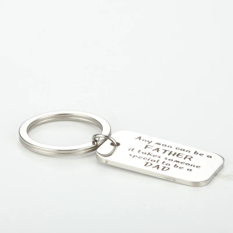 Customized Logo Key Chain Blank Engraving Name Mirror Polished Stainless Steel Keychains
