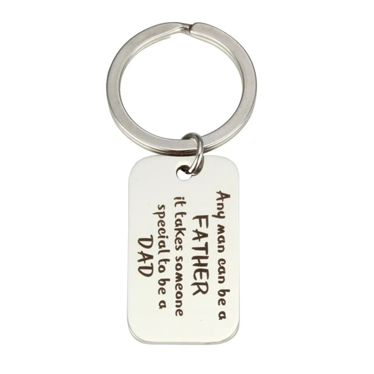 Blank Engraving Name Mirror Polished Stainless Steel Keychains