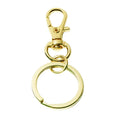 Metal Zinc Alloy Car Keyring Accessories with Clasps