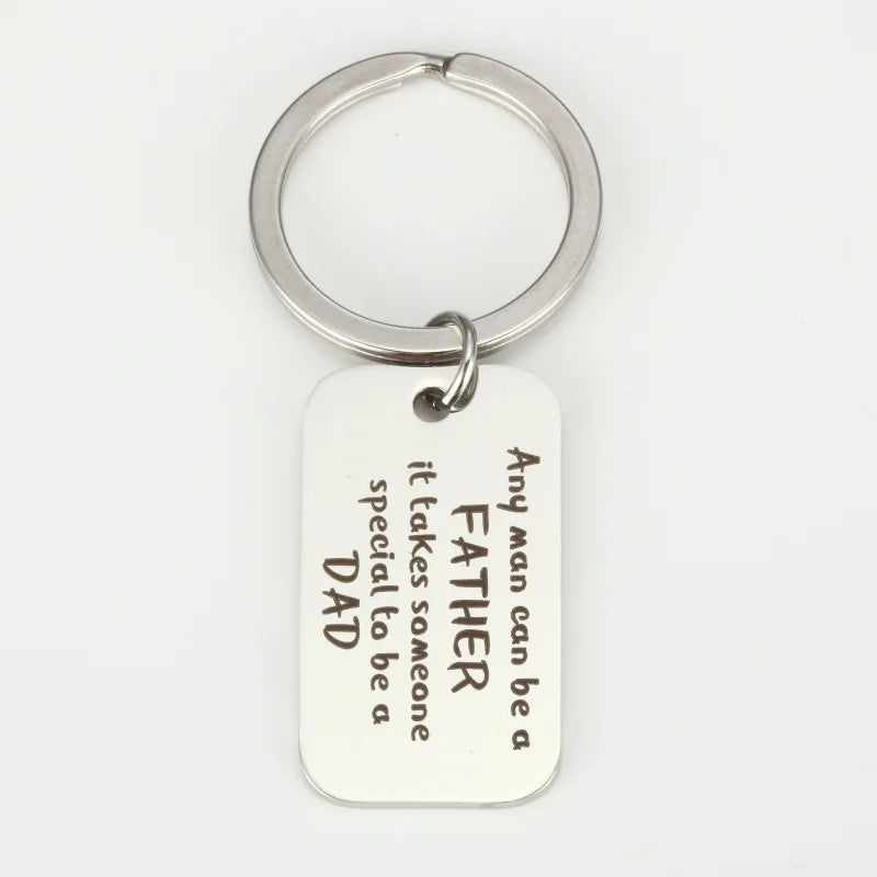 Blank Engraving Name Mirror Polished Stainless Steel Keychains