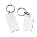 Aluminum Alloy Keyring for DIY Printing. Promotional Souvenir Gift
